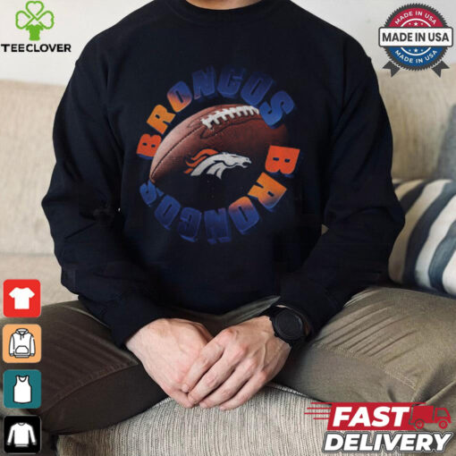 Denver Broncos Spiral Heavyweight T Shirt