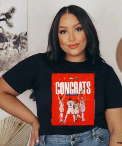Denver Broncos X Denver Nuggets Congrats NBA Champions 2023 poster shirt