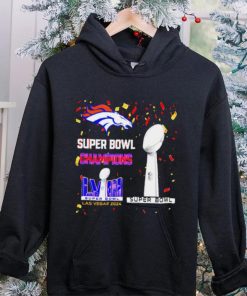 Denver Broncos football Super Bowl Champions Las Vegas 2024 logo hoodie, sweater, longsleeve, shirt v-neck, t-shirt