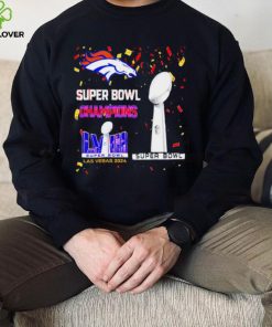 Denver Broncos football Super Bowl Champions Las Vegas 2024 logo hoodie, sweater, longsleeve, shirt v-neck, t-shirt