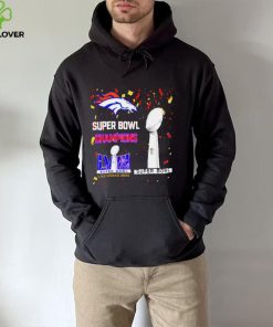 Denver Broncos football Super Bowl Champions Las Vegas 2024 logo hoodie, sweater, longsleeve, shirt v-neck, t-shirt