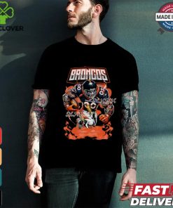 Denver Broncos football mascot shirt