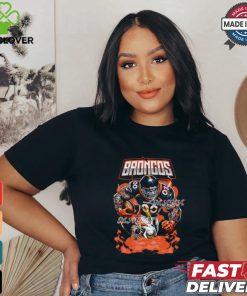 Denver Broncos football mascot shirt