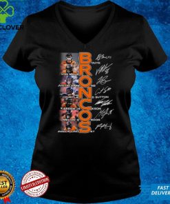 Denver Broncos signatures hoodie, sweater, longsleeve, shirt v-neck, t-shirt