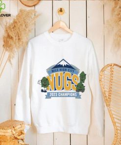 Denver Nuggets 2023 NBA Champions Mile High City shirt