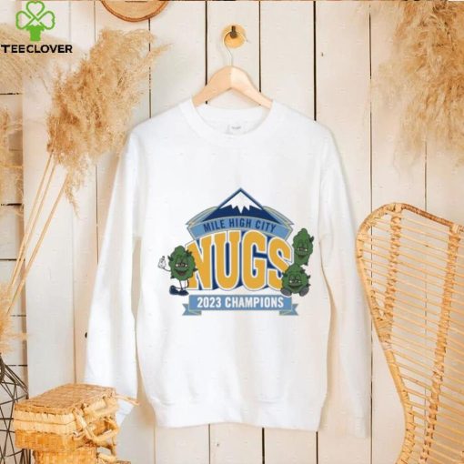 Denver Nuggets 2023 NBA Champions Mile High City shirt