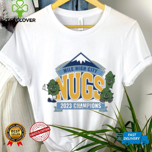 Denver Nuggets 2023 NBA Champions Mile High City shirt