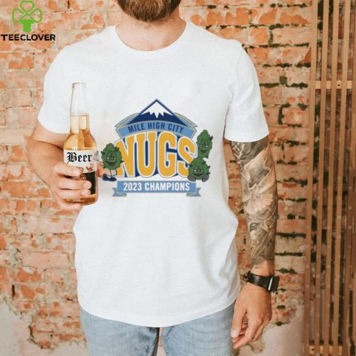 Denver Nuggets 2023 NBA Champions Mile High City shirt