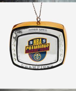 Denver Nuggets 2023 NBA Champions Ring Ornament