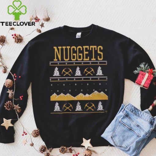 Denver Nuggets Holiday Crewneck Shirt