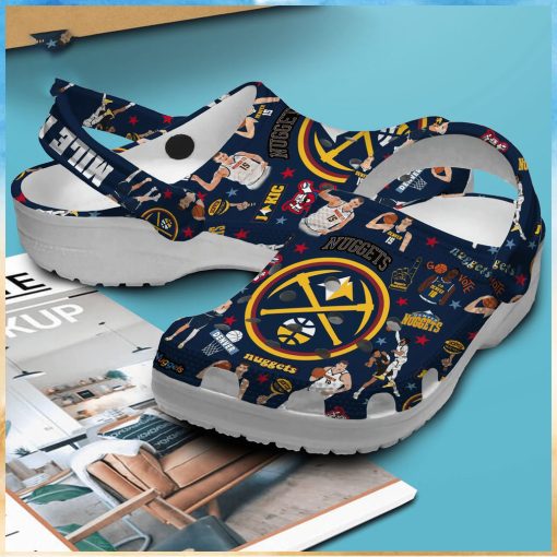 Denver Nuggets NBA Basketball Crocs Clogs