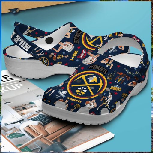 Denver Nuggets NBA Basketball Crocs Clogs