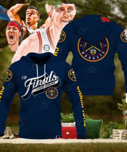 Denver Nuggets NBA Finals 2023 Eastern Conference Champs Dark Blue Hoodie Sweatshirt 3D