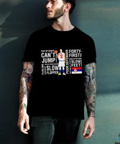Denver Nuggets Nikola Jokić 15 out of shape can’t jump shirt