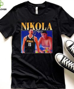 Denver Nuggets Nikola Jokic now and young signature hoodie, sweater, longsleeve, shirt v-neck, t-shirt