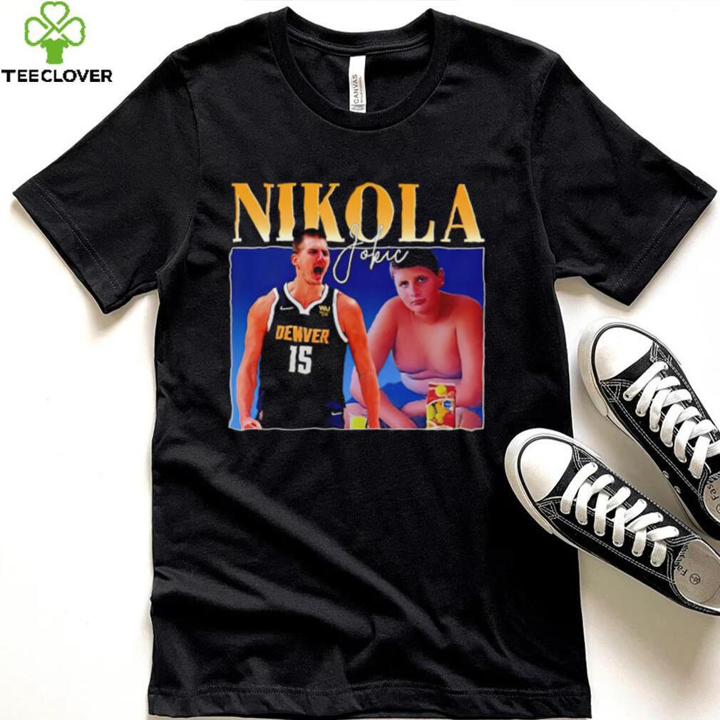 Denver Nuggets Nikola Jokic now and young signature shirt - Limotees