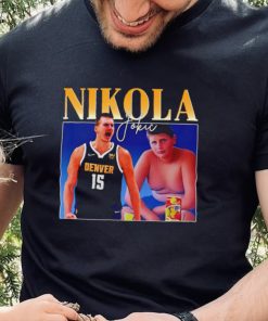 Denver Nuggets Nikola Jokic now and young signature hoodie, sweater, longsleeve, shirt v-neck, t-shirt