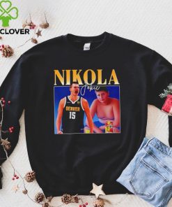 Denver Nuggets Nikola Jokic now and young signature hoodie, sweater, longsleeve, shirt v-neck, t-shirt