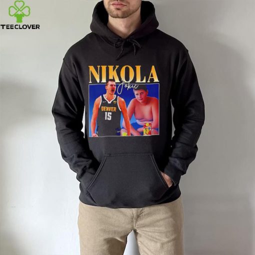 Denver Nuggets Nikola Jokic now and young signature hoodie, sweater, longsleeve, shirt v-neck, t-shirt