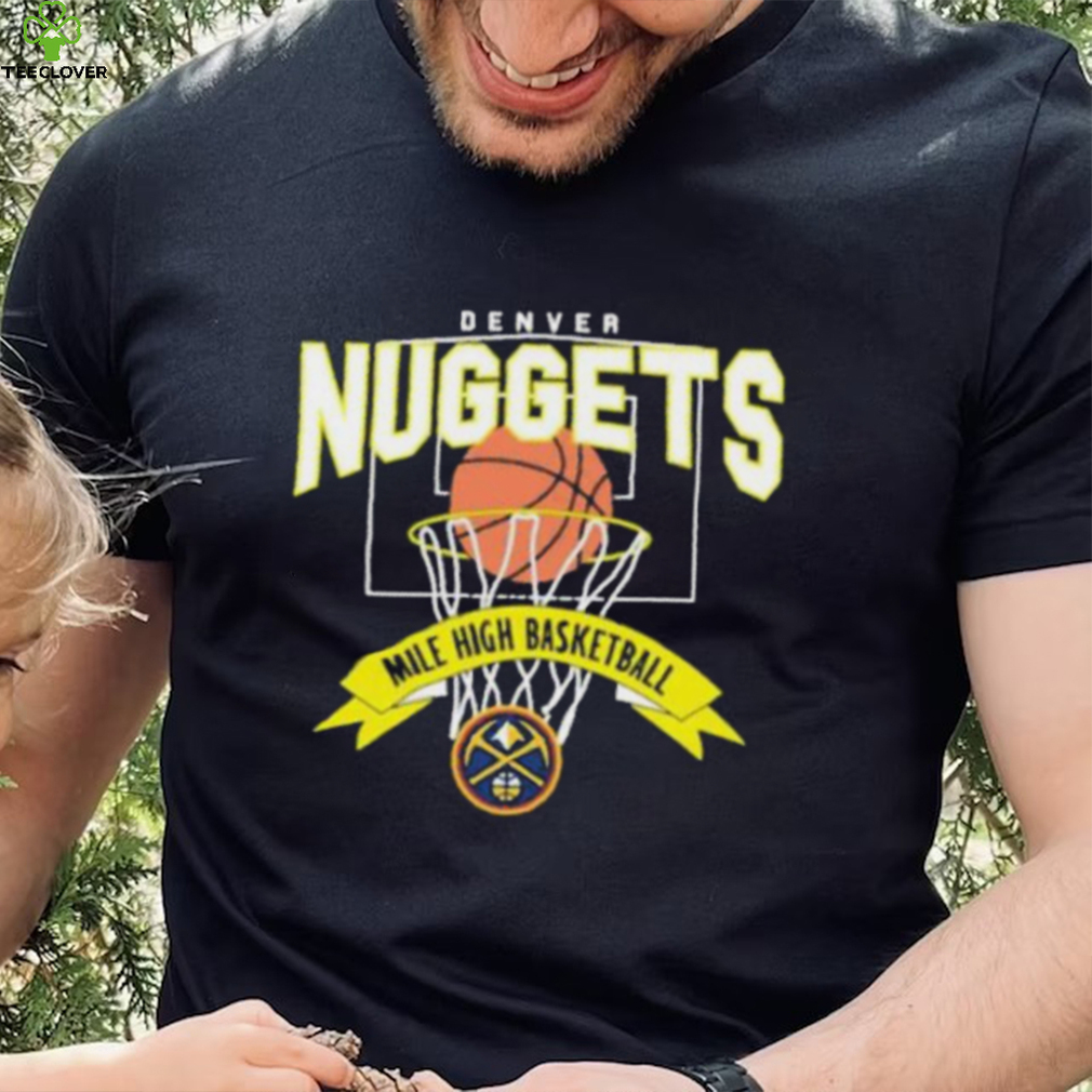 Denver Nuggets Tommy Jeans Tim Backboard Mile High Basketball Shirt