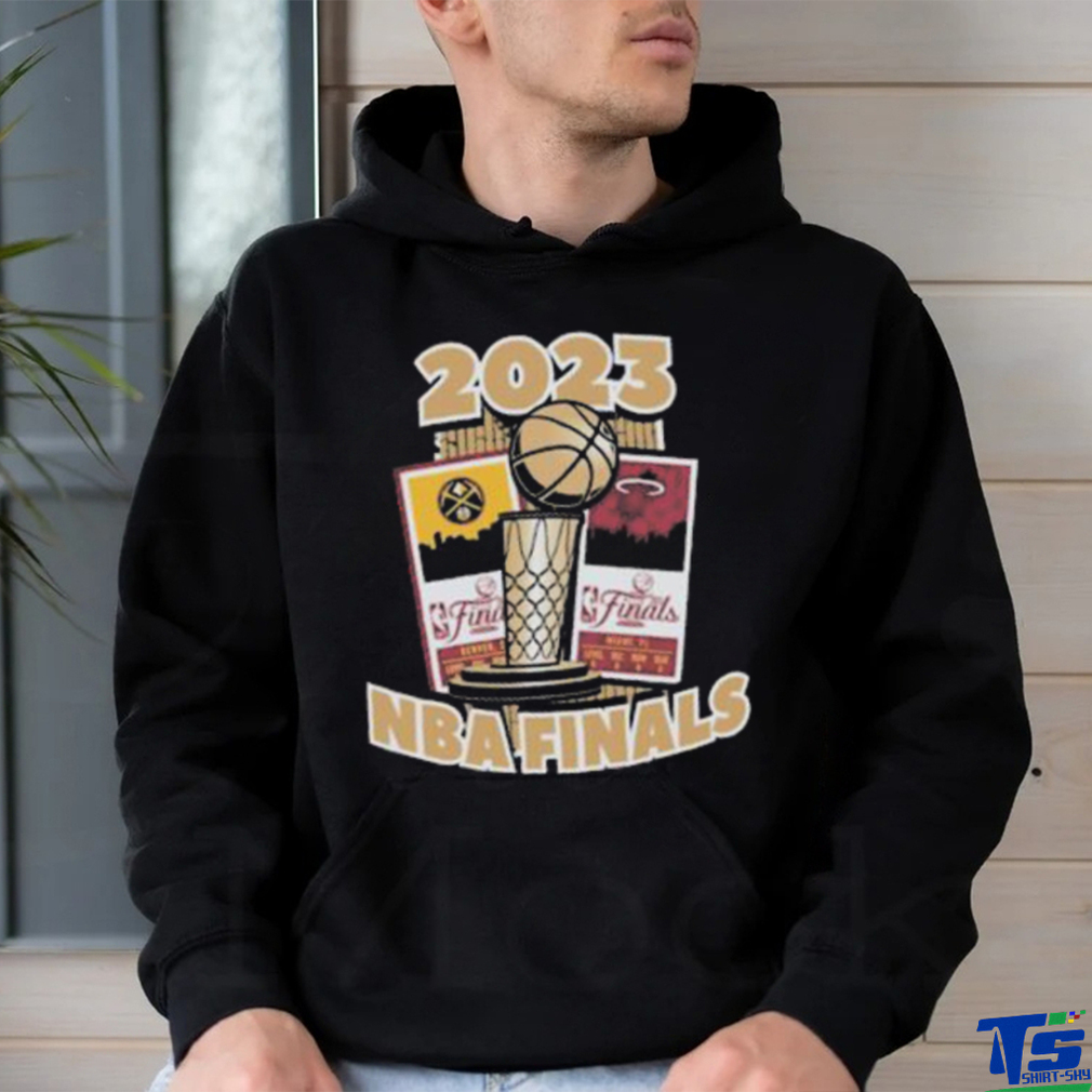 Denver Nuggets Vs Miami Heat 2023 Nba Finals Ticket Sweatshirt