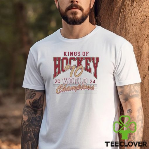 Denver Pioneers kings of hockey 2024 world champions hoodie, sweater, longsleeve, shirt v-neck, t-shirt