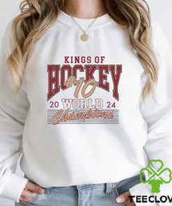 Denver Pioneers kings of hockey 2024 world champions hoodie, sweater, longsleeve, shirt v-neck, t-shirt