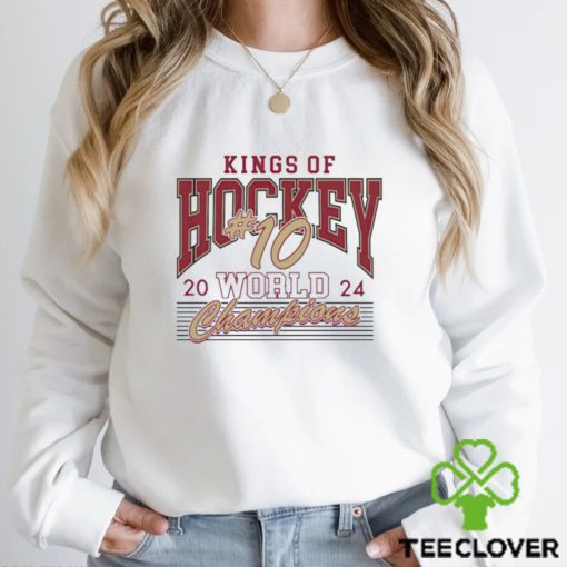 Denver Pioneers kings of hockey 2024 world champions hoodie, sweater, longsleeve, shirt v-neck, t-shirt