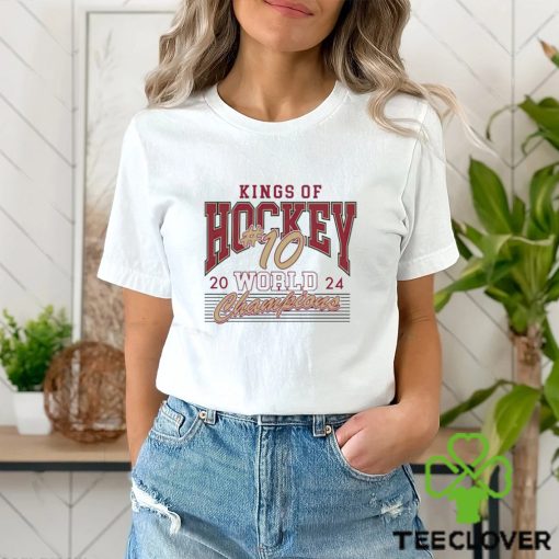 Denver Pioneers kings of hockey 2024 world champions hoodie, sweater, longsleeve, shirt v-neck, t-shirt