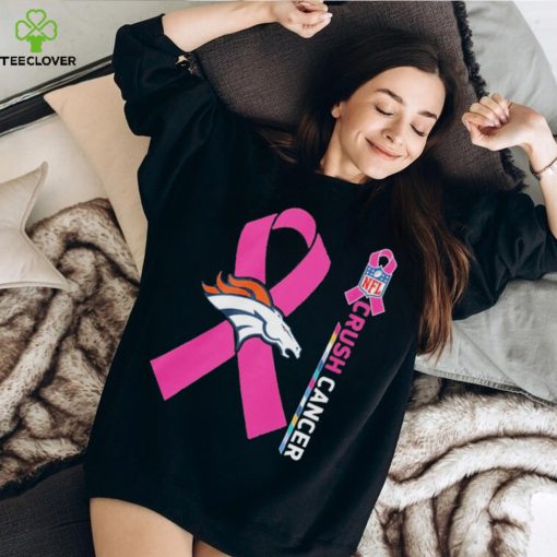 Denver broncos crush cancer NFL collections shirt