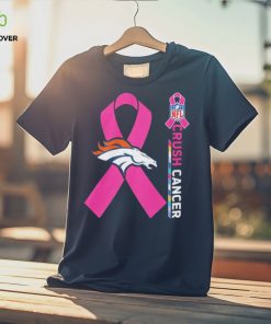 Denver broncos crush cancer NFL collections shirt 2 Denver broncos crush cancer NFL collections shirt