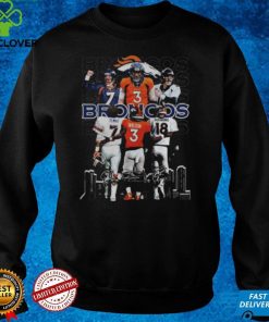 Denver broncos john elway russell wilson and peyton manning signatures hoodie, sweater, longsleeve, shirt v-neck, t-shirts