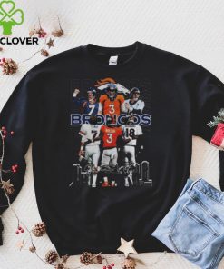 Denver broncos john elway russell wilson and peyton manning signatures hoodie, sweater, longsleeve, shirt v-neck, t-shirts