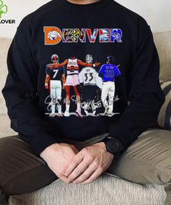 Denver city legend players signatures Vintage hoodie, sweater, longsleeve, shirt v-neck, t-shirt