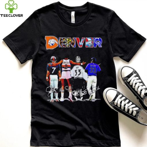 Denver city legend players signatures Vintage hoodie, sweater, longsleeve, shirt v-neck, t-shirt