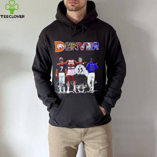 Denver city legend players signatures Vintage hoodie, sweater, longsleeve, shirt v-neck, t-shirt