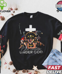 Denver nuggets one nation under god 2024 hoodie, sweater, longsleeve, shirt v-neck, t-shirt