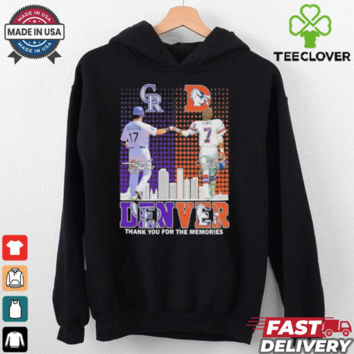 Denver – Rockies x Broncos Thank You For The Memories T Shirt