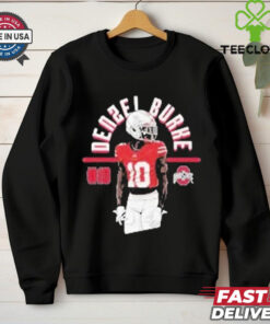 Denzel Burke #10 Ohio State Buckeyes T shirts