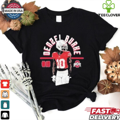 Denzel Burke #10 Ohio State Buckeyes T shirts