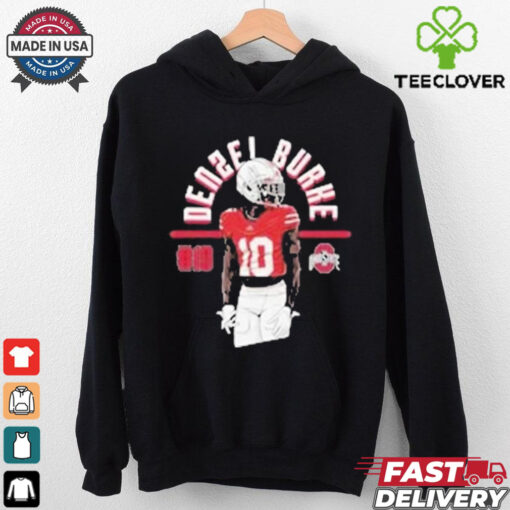 Denzel Burke #10 Ohio State Buckeyes T shirts