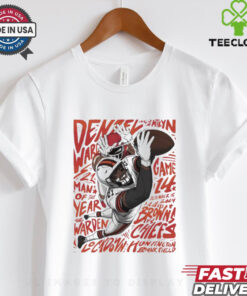 Denzel Ward Cleveland Browns Football man of the year shirt