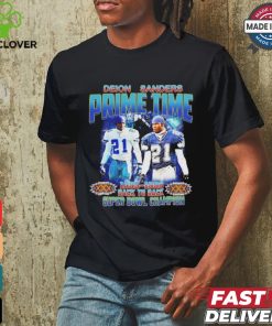 Deon Sanders Prime Time Back to Back Champ vintage shirt