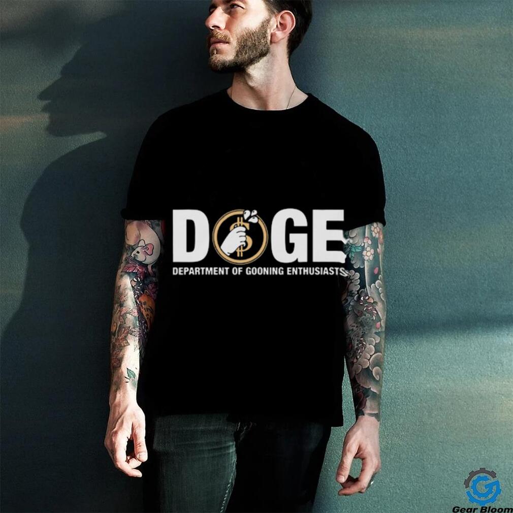 Department of Gooning Enthusiasts Shirts Department of Gooning Enthusiasts Shirts