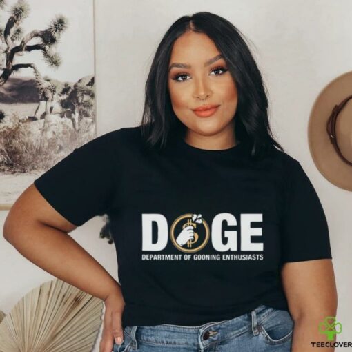 Department of Gooning Enthusiasts Shirts