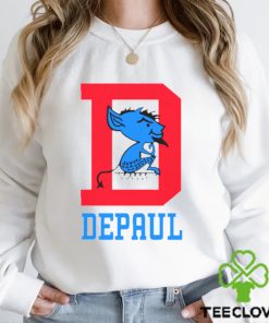 Depaul Design With Mascot And Traditional D shirt