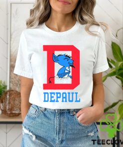 Depaul Design With Mascot And Traditional D shirt 1 Depaul Design With Mascot And Traditional D shirt