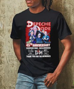Depeche Mode 45th Anniversary Thank you for the memories T Shirt