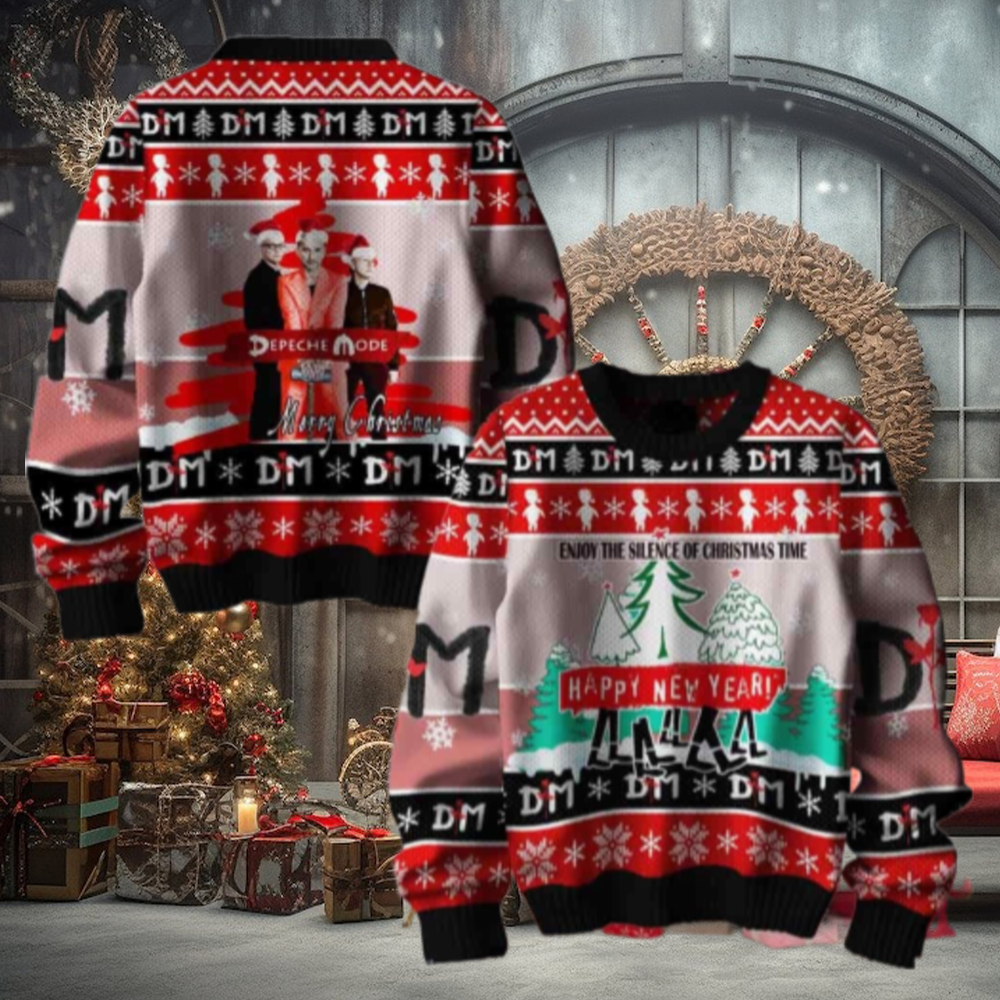Depeche Mode Enjoy The Silence Of Christmas Time Happy New Year Chirstmas Gifts 2024 Xmas For Family And Friends Ugly Sweater Depeche Mode Enjoy The Silence Of Christmas Time Happy New Year Chirstmas Gifts 2024 Xmas For Family And Friends Ugly Sweater