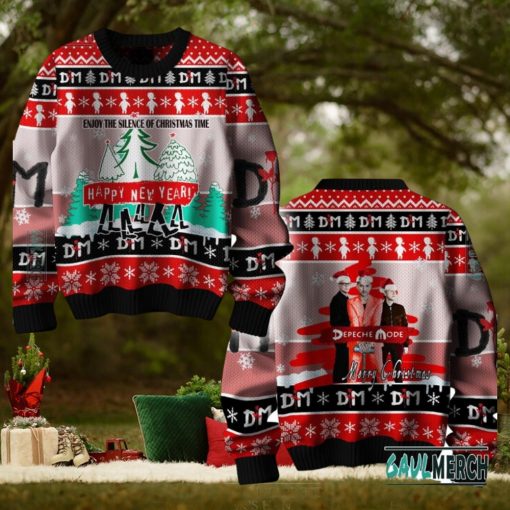Depeche Mode Enjoy The Silence Of Christmas Time Happy New Year Ugly Christmas Sweater